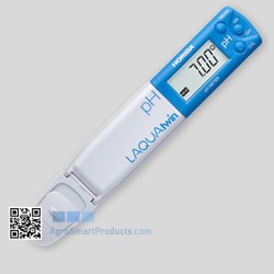 pH-22 LAQUAtwin pH meter, medidor de bolso de pH com calibração de 3 pontos. HORIBA-3999960123