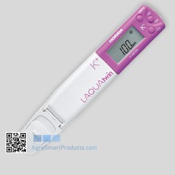 Kalium-Messgerät LAQUAtwin K-11 – Taschenmodell mit 2-Punkt-Kalibrierung. HORIBA-3200689160
