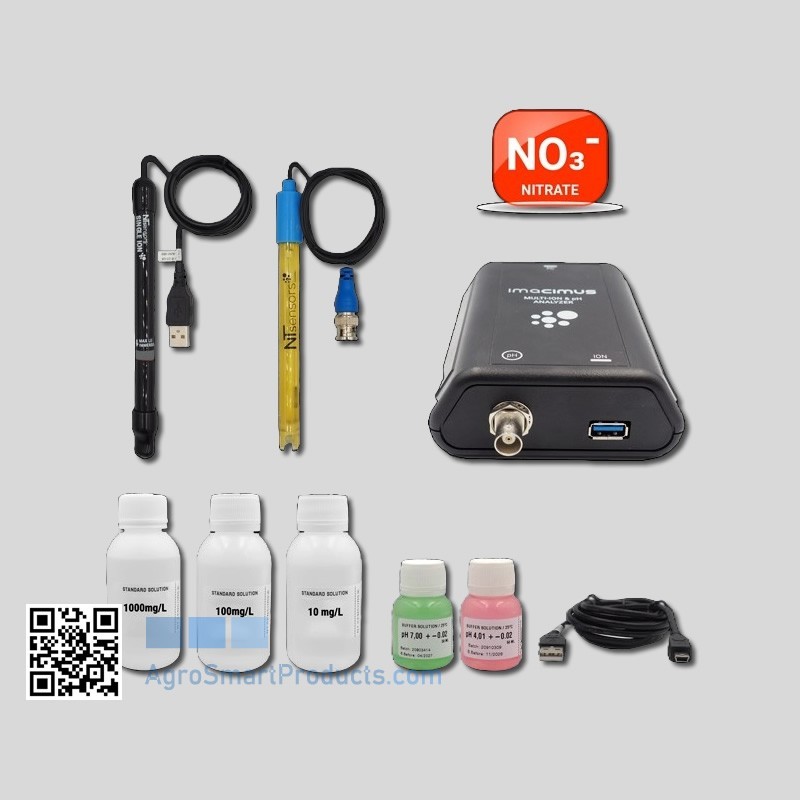 Ionenmessgerät für Nitrat + pH | Imacimus 2 PRO1073-NO3