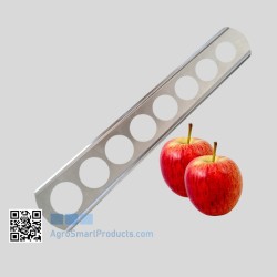 Calibrador metálico para maçãs 55-90 mm | Medidor profissional fruta