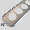 Calibrador metálico para maçãs 55-90 mm | Medidor profissional fruta
