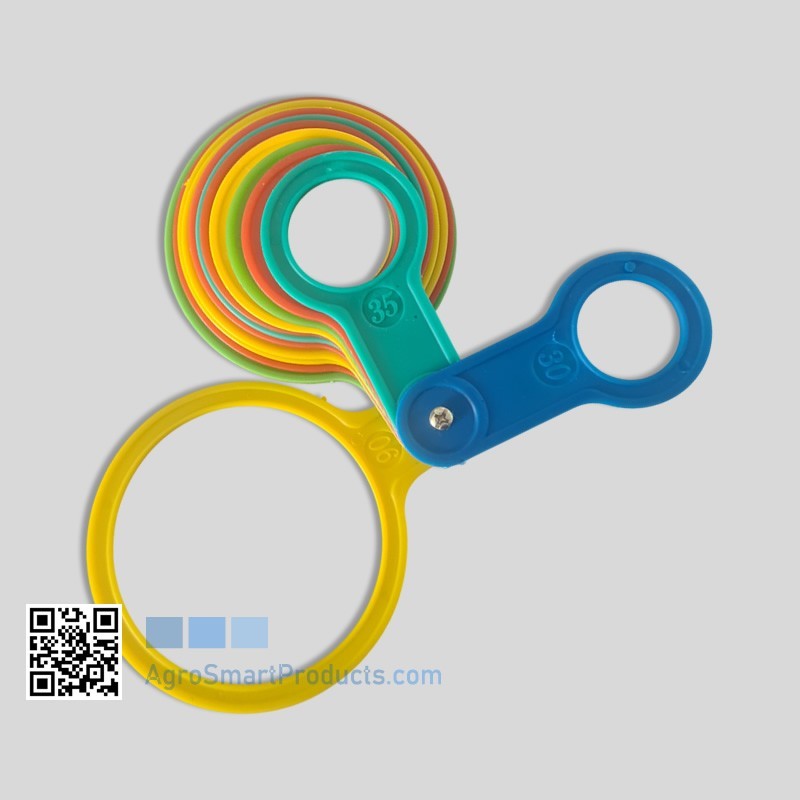 Fruit Ring Sizer – 13 Sizes for Field Use – Model i13