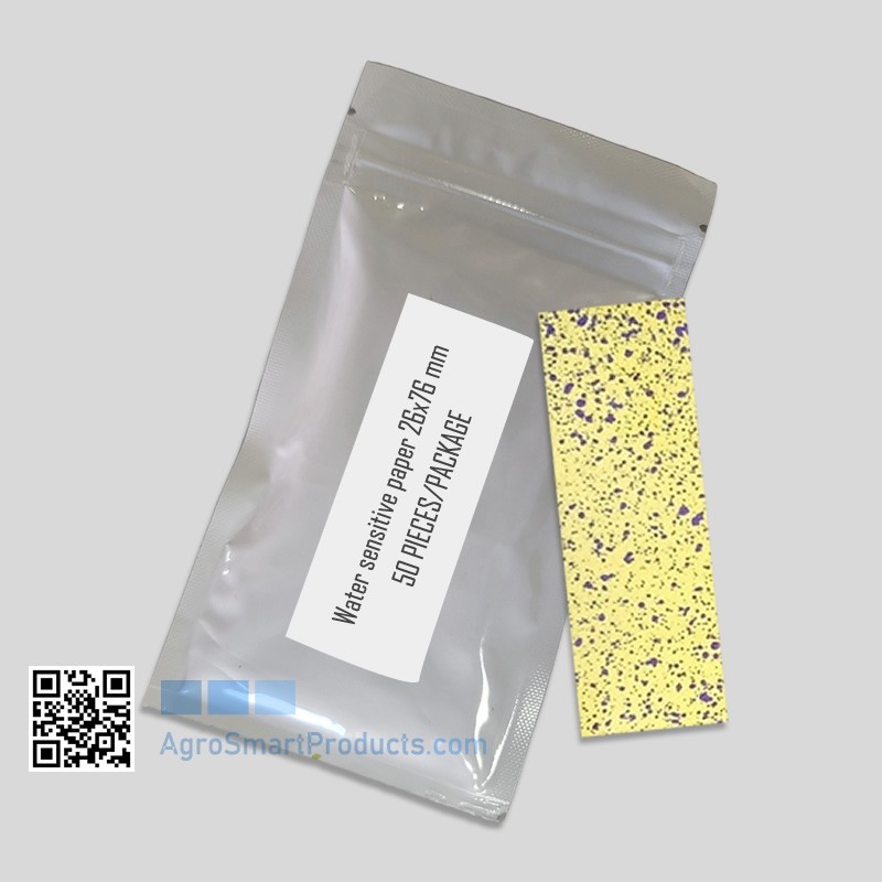 Carta idrosensibile| Controllo spray 50 schede