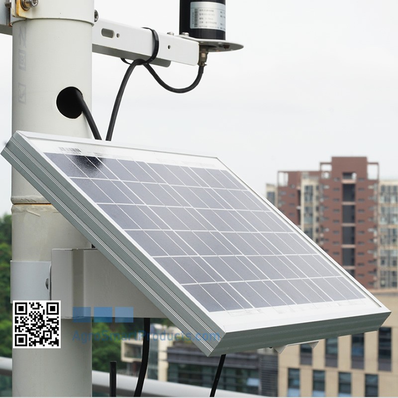 Módulo Solar 12W con Conector Impermeable y Soporte