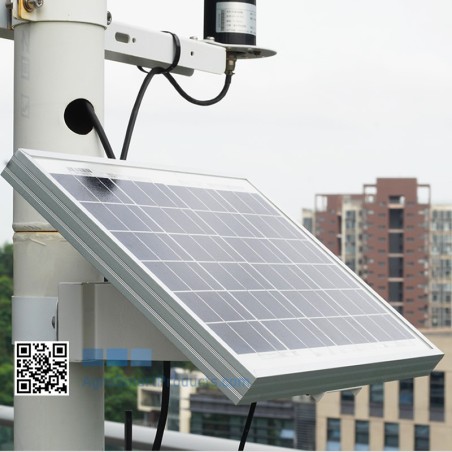 12W Solar Module with Waterproof Connector and Mounting Bracket