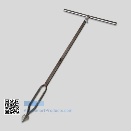 Demontierbarer Bodenprobenbohrer aus Edelstahl