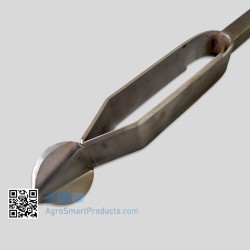 Demontierbarer Bodenprobenbohrer aus Edelstahl