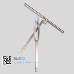 Demontierbarer Bodenprobenbohrer aus Edelstahl