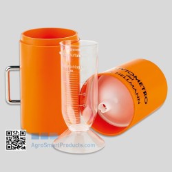 Hellmann Regenmesser aus Kunststoff zur Niederschlagsmessung