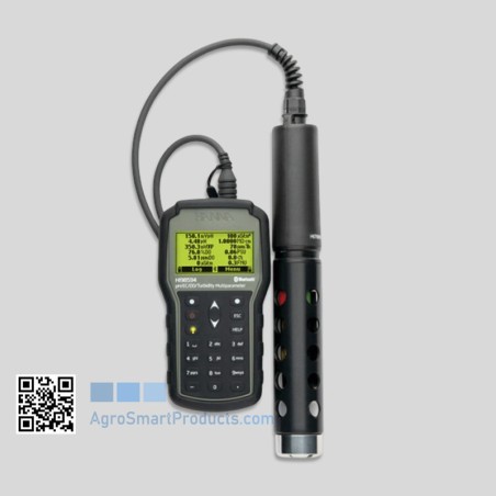 Misuratore Multiparametro Portatile HI98594 pH/CE/Turbità/OD Bluetooth