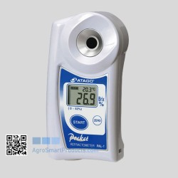Digitales Taschenrefraktometer PAL-1 Atago | Bereich 0–53 % Brix