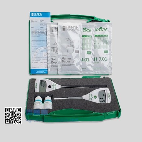 Case for pH and Electrical Conductivity control in soil