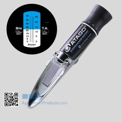 VINHO. Master TA. Refratômetro óptico para vinho Atago Master TA de grau alcoólico. Modelo 2590
