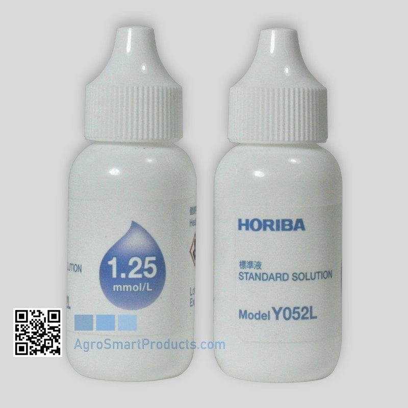 HORIBA Y052L 1,25 mmol/L Kalzium-Ionen-Standardlösung