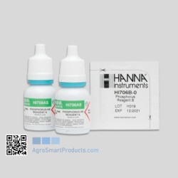 Reactivos Fósforo Rango Alto (25 tests) - Hanna HI706-25