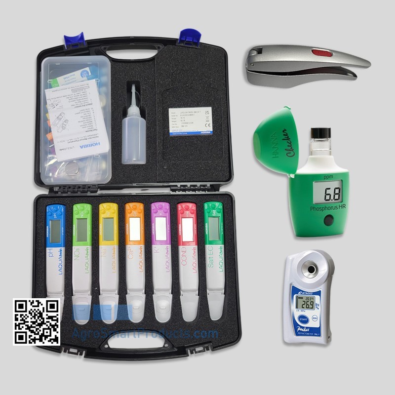 NutriVeg8 LAQUAtwin Kit – Boden, Wasser & Pflanzensaft Analyse | Präzi