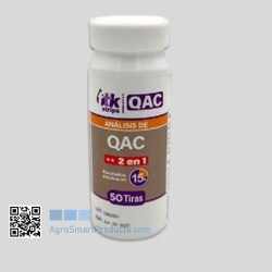 Tiras Análisis QAC Desinfección FTK Dual LR/HR - 50 uds