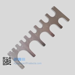 Calibro alluminio asparagi carote porri | Strumento professionale