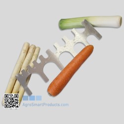 Calibro alluminio asparagi carote porri | Strumento professionale