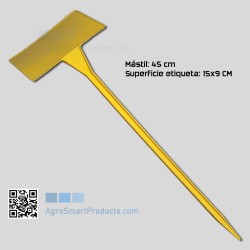 Etiquetas plantas. Marcadores de cultivo de 45 cm. 20 UNIDADES