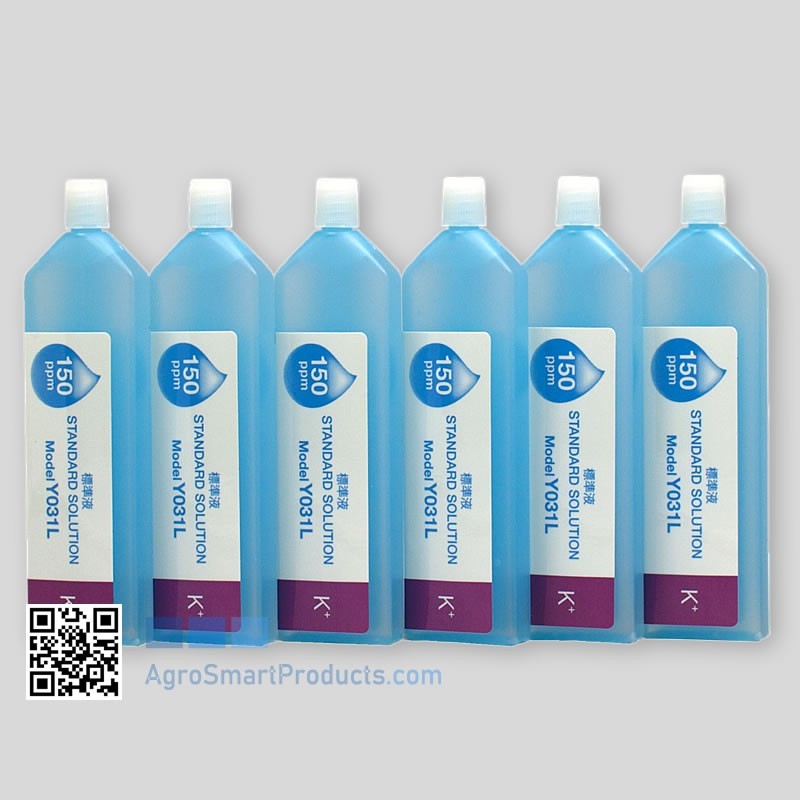 Potassium Ion (K) 150ppm. HORIBA Calibration Solution Y031L Ref: 3200457720