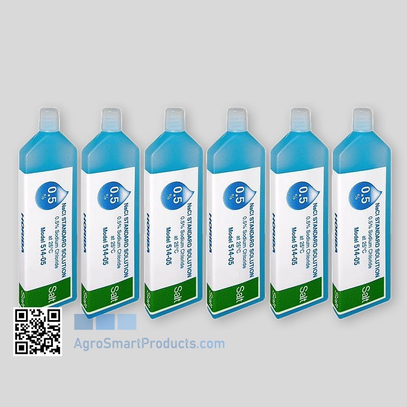 Sodium Chloride (NaCl) 0.5%. Calibration Solution HORIBA 514-05 Ref: 3999960112